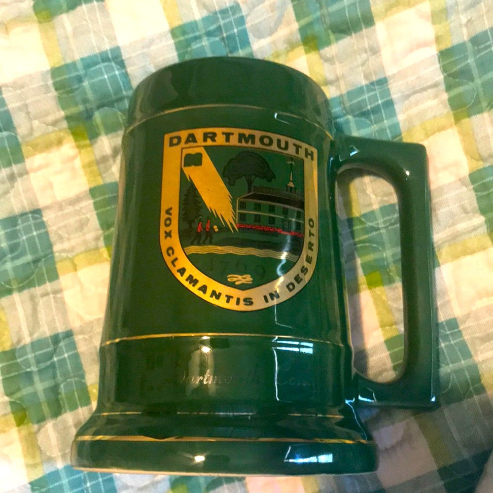 Like new Dartmouth College beer mug